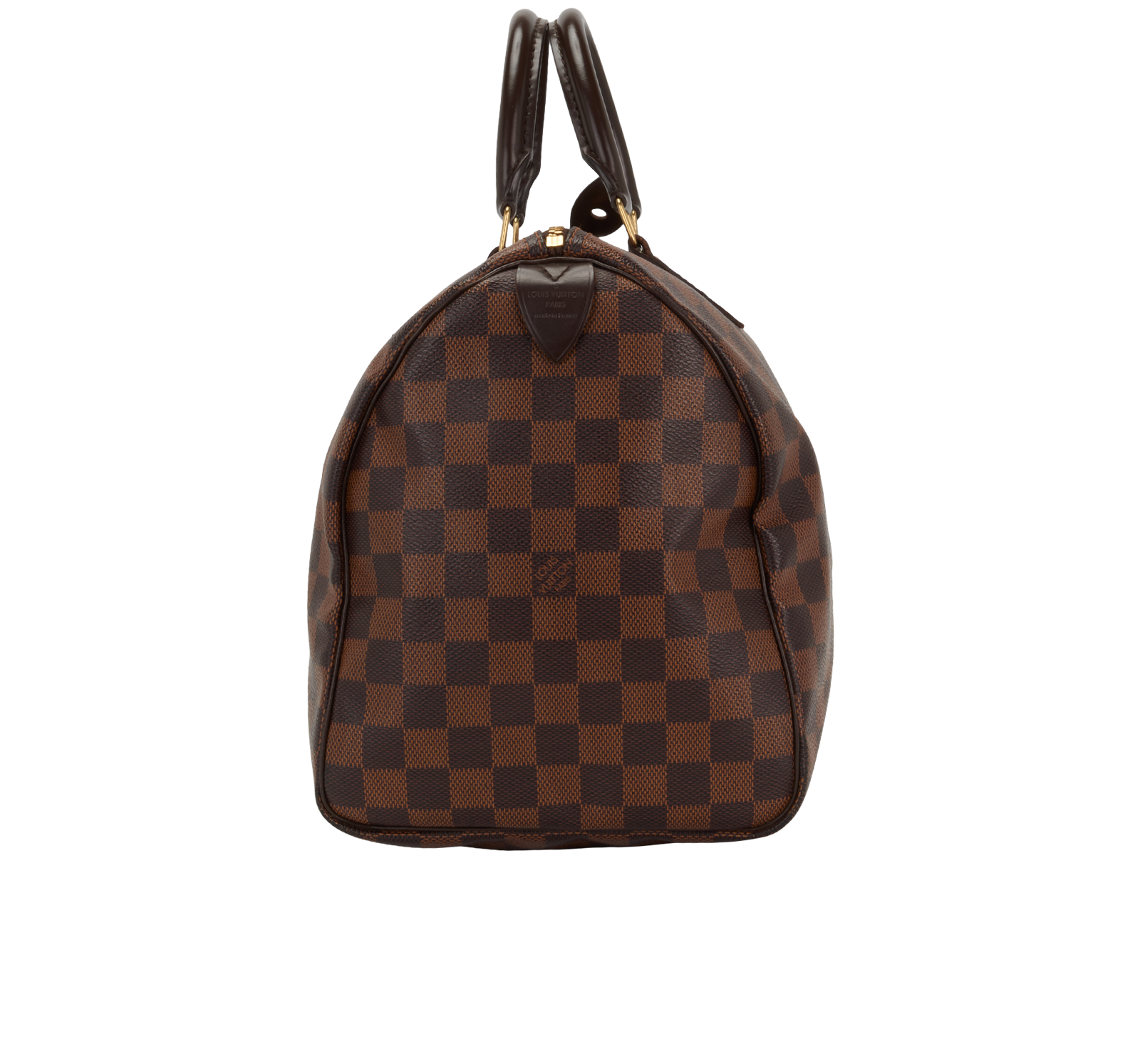 Speedy 35, &pound;750, Handbags, Brown, Canvas, Side view